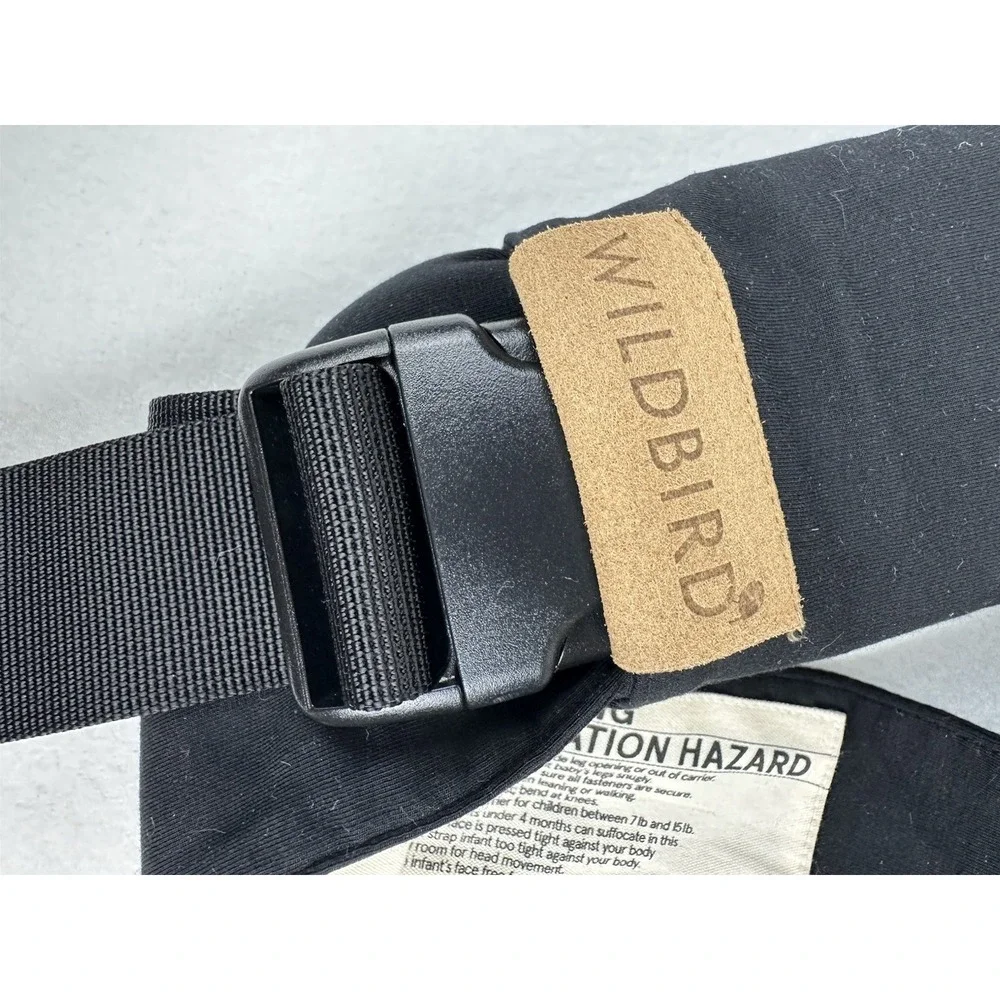 WildBird Aerial Buckle Wrap Raven Black L–4XL Adjustable Waist Support Wrap NWOT